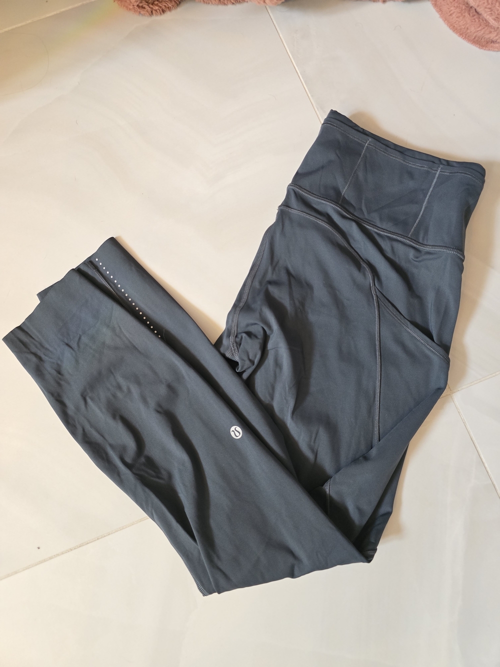 Lululemon Gray High-Rise Leggings